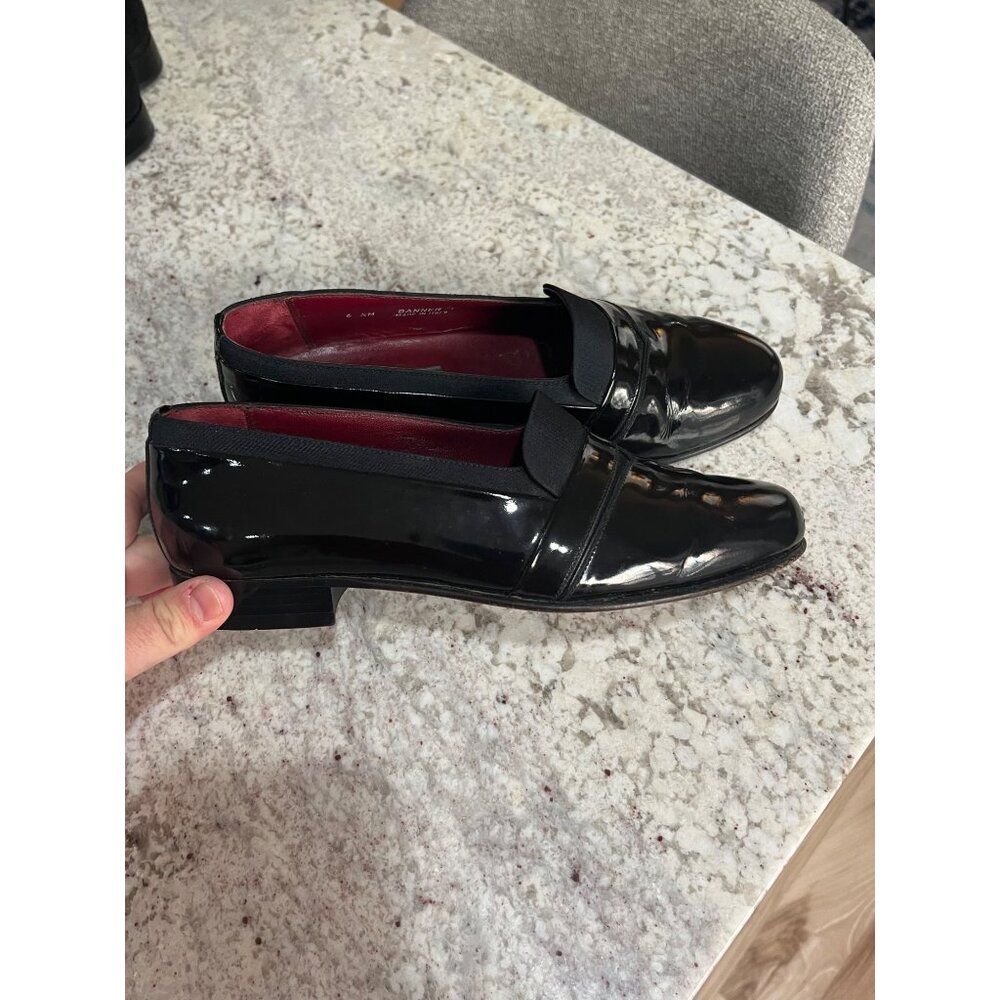 Bally Vintage Banner Dress Loafers - Size 6.5 - Picture 2 of 7